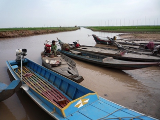 Tonle Sap Lake in Khon Rang Commune